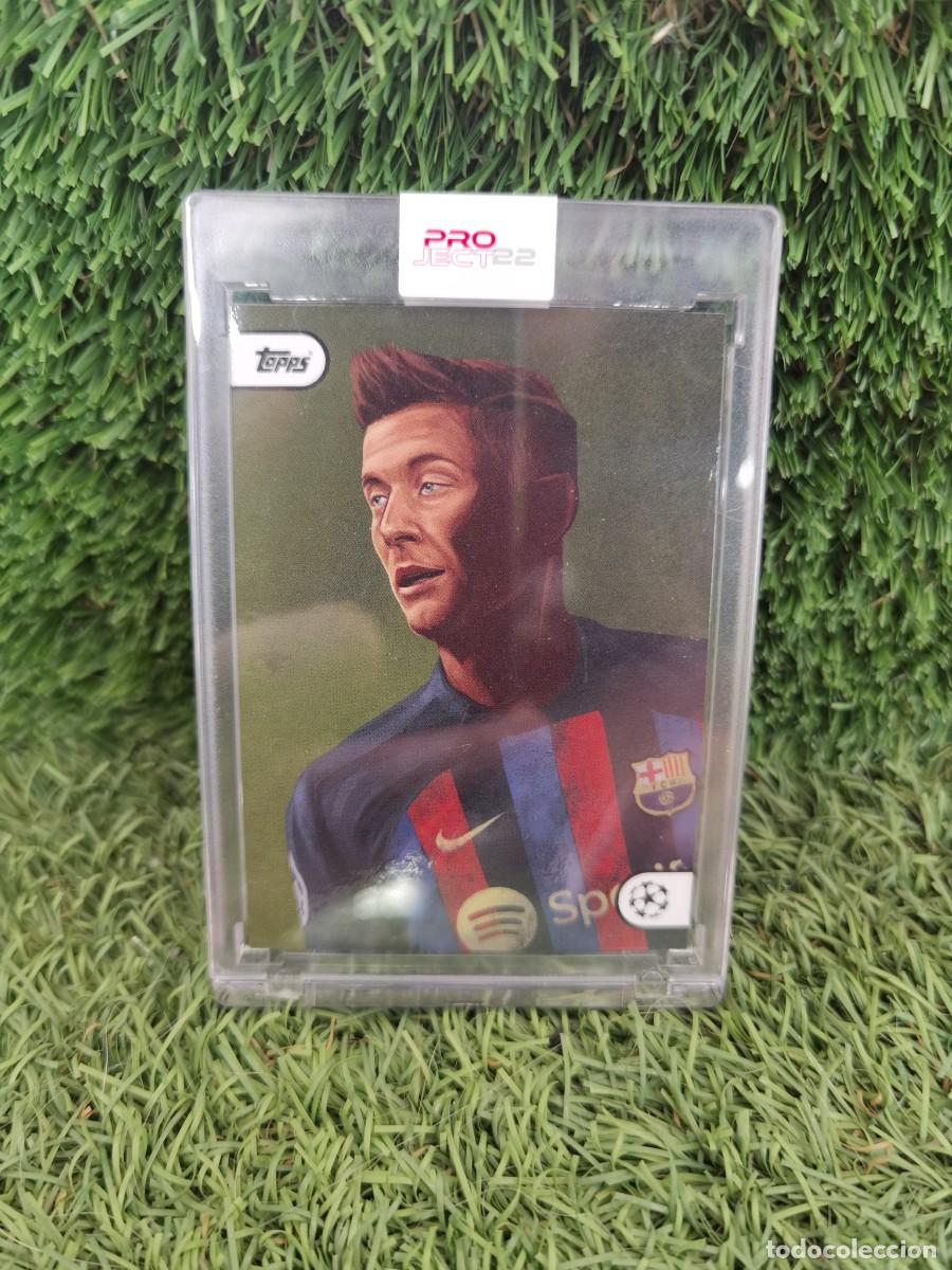 Cromos de f&uacute;tbol: Project 22 Lewandowski Barcelona topps - Foto 1