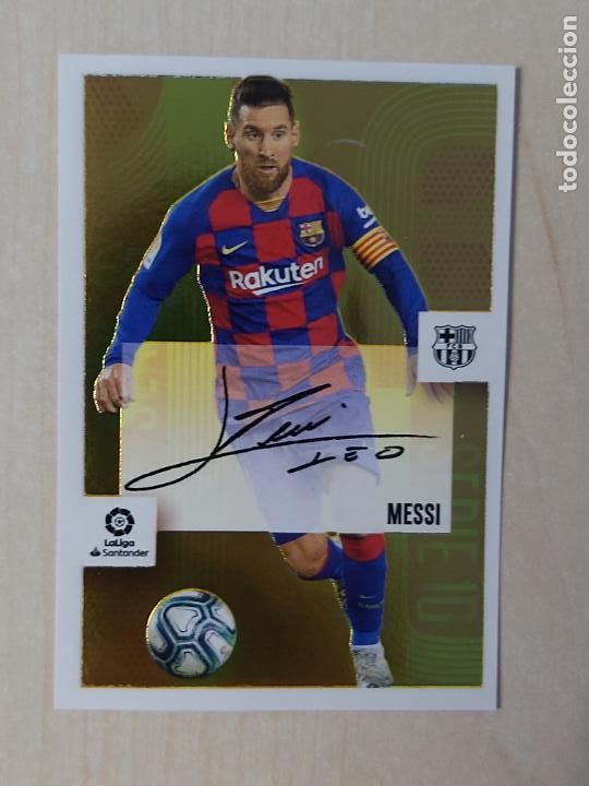 Cromos de f&uacute;tbol: 16 CROMO MESSI - ESTE 2020 21 - 20 21 - CROMO SIN PEGAR - SERIE 10 ORO