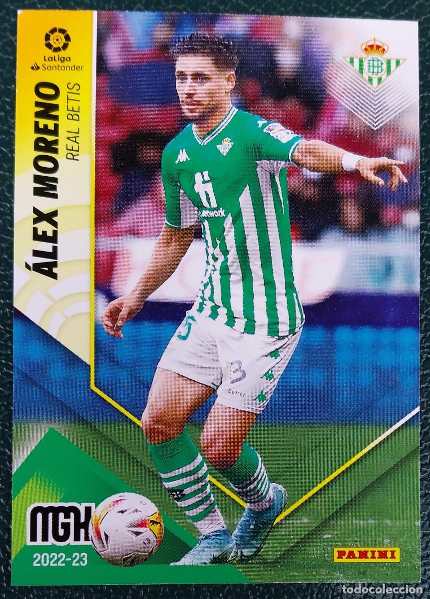 90 Alex Moreno Real Betis Fichas Album Megacracks 2022 2023 22 23