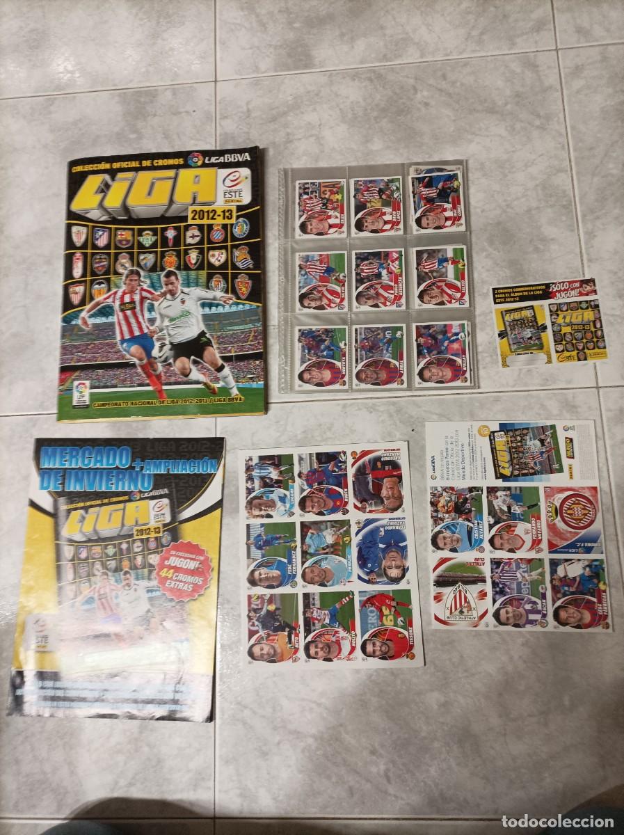 Cromos de F&uacute;tbol: Album de futbol este 2012/13 super completo -LEER-
