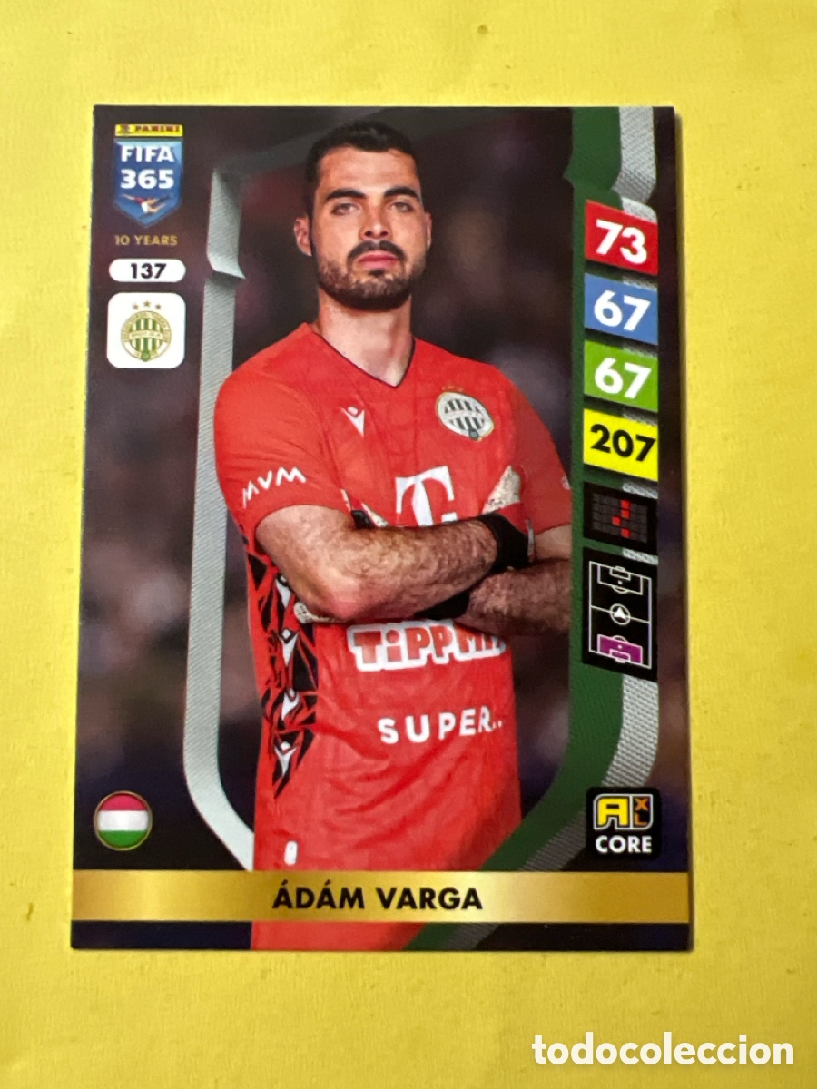 Fu&szlig;ball-Sticker: A792. FUTBOL - ADRENALYN - 2024-2025 - 24-25 - 137 - FERENCVAROS - ADAM VARGA