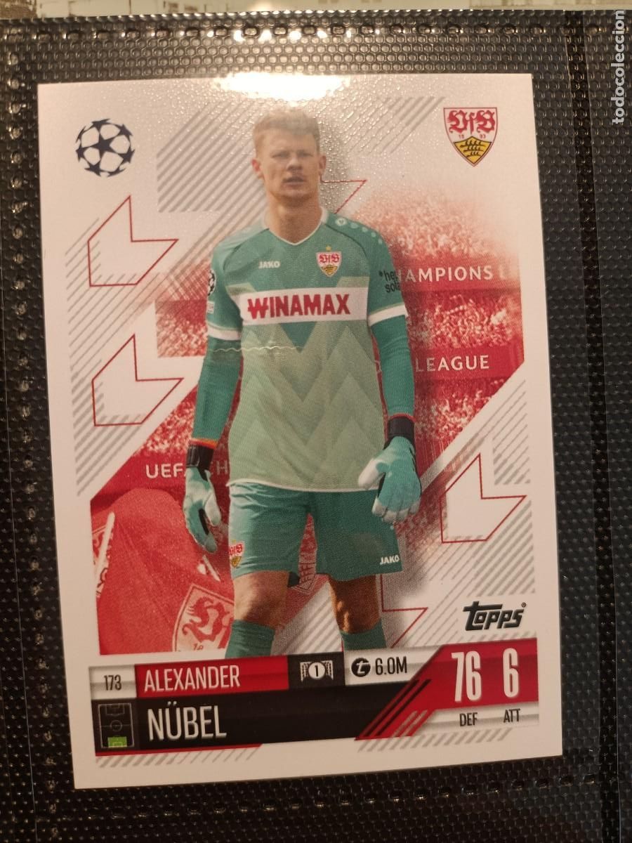 Fu&szlig;ball-Sticker: Match Attax Topps 2024 2025 24 25 - 173 Nobel Stuttgart