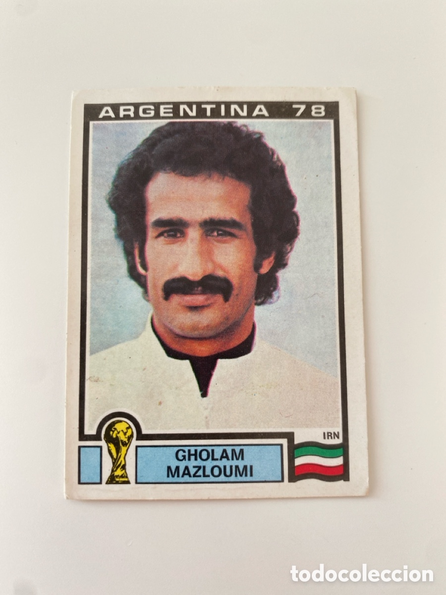 Figurine di Calcio: Cromo panini mundial Argentina 78 n&uacute;mero 293 Mazloumi - Stickers album world cup 1978