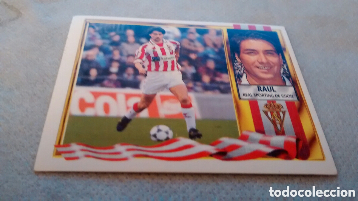 Cromos de f&uacute;tbol: 95 96 1995 1996 EDICIONES ESTE RAUL, SPORTING - Foto 1