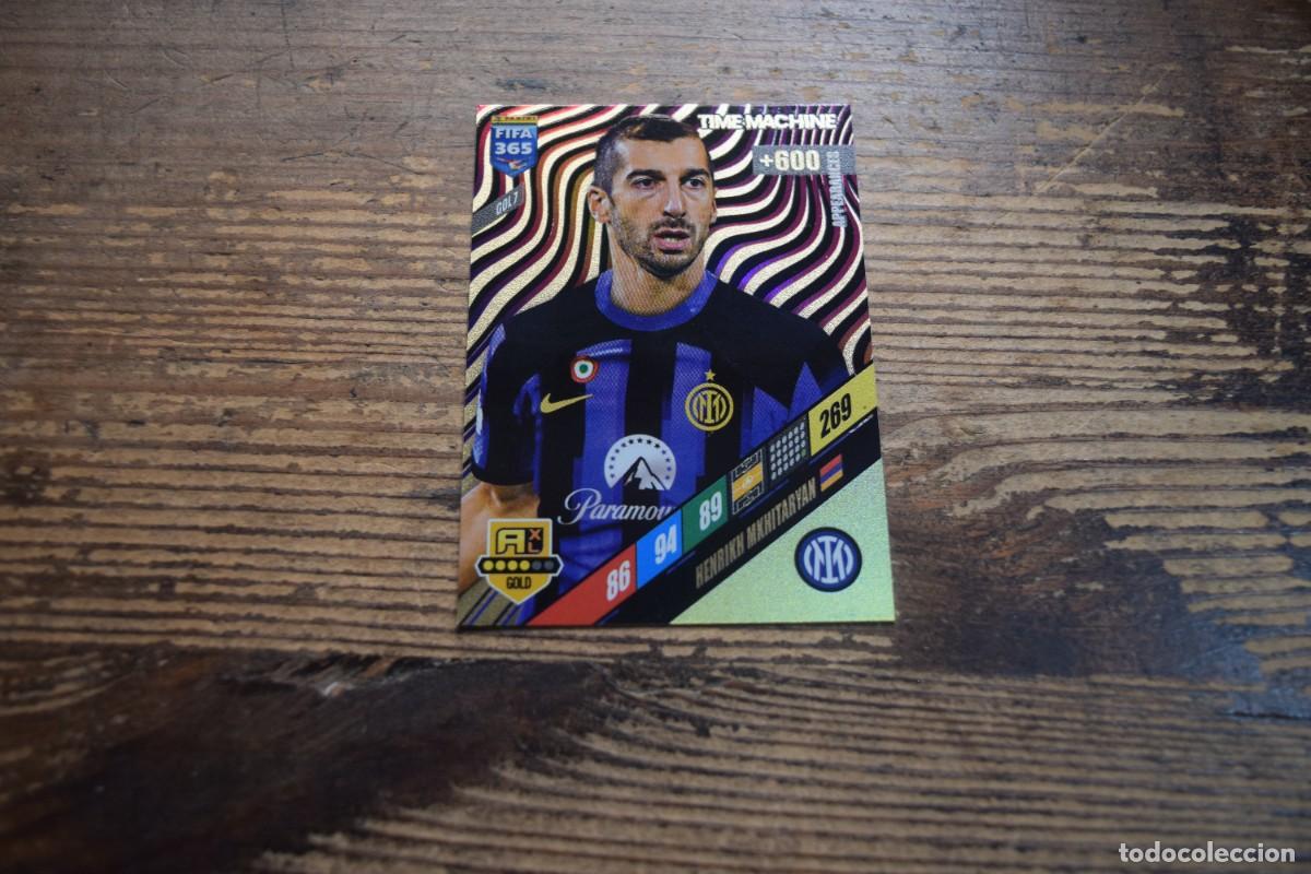 Cromos de f&uacute;tbol: Fifa 365, 2024, Mkhitaryan del Inter, time machine - Foto 1