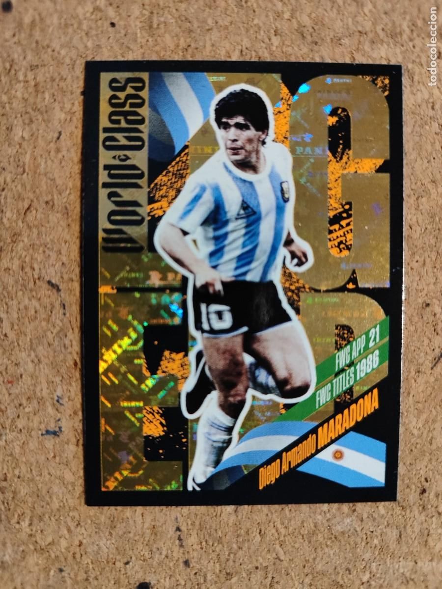 Fu&szlig;ball-Sticker: WORLD CLASS 2024 STICKER LEGEND MARADONA ARGENTINA #364 PANINI THE GAME CHANGERS