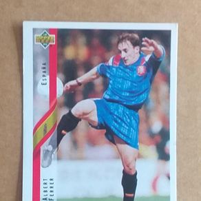 Carte de collection Albert Ferrer Espagne UPPER DECK WM 1994 Carte de collection Albert Ferrer Espagne UPPER DECK WM 1994