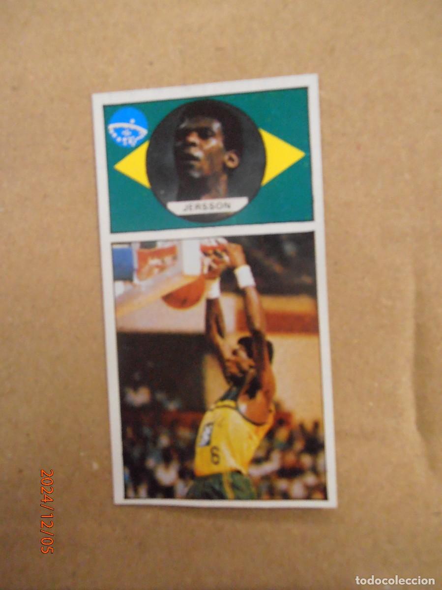 Cromos de f&uacute;tbol: Jersson - Brasil - Baloncesto - Foto 1