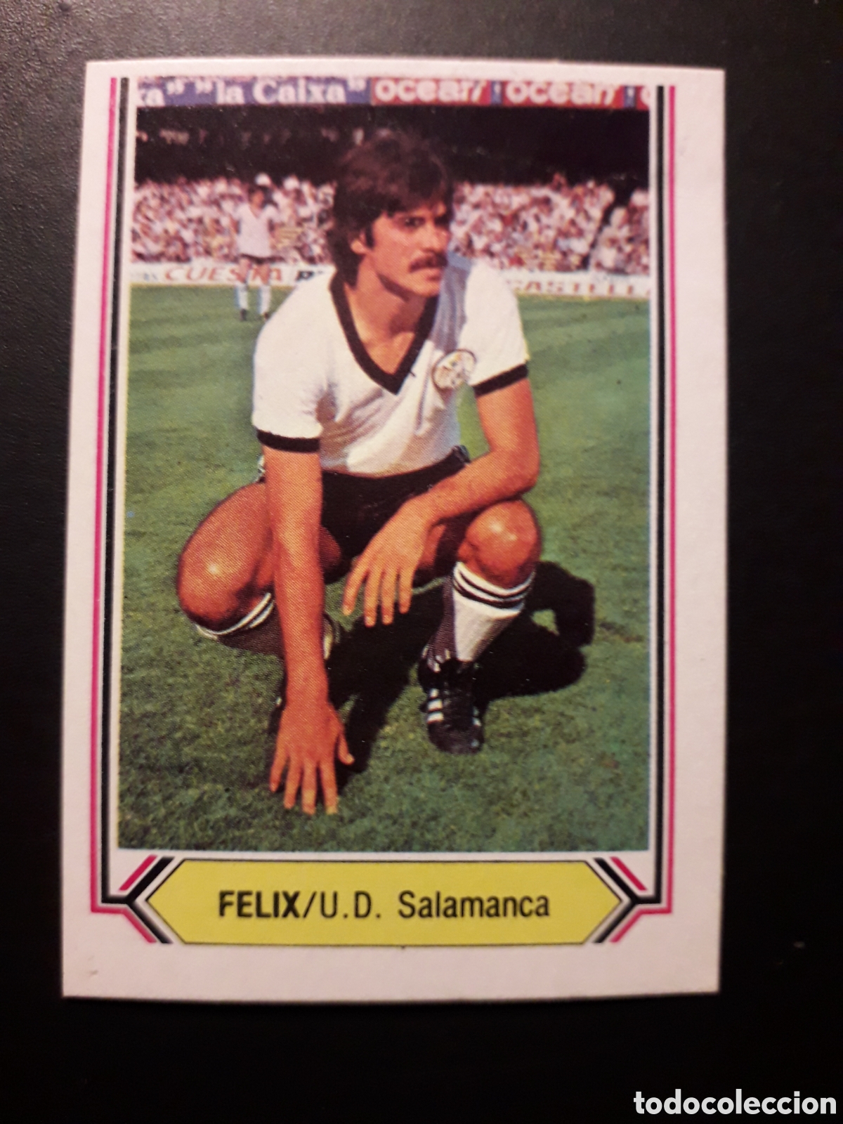 Fu&szlig;ball-Sticker: F&Eacute;LIX SALAMANCA ED ESTE 1980 1981 80 81 DESPEGADO PEDIDO M&Iacute;NIMO 3&euro;