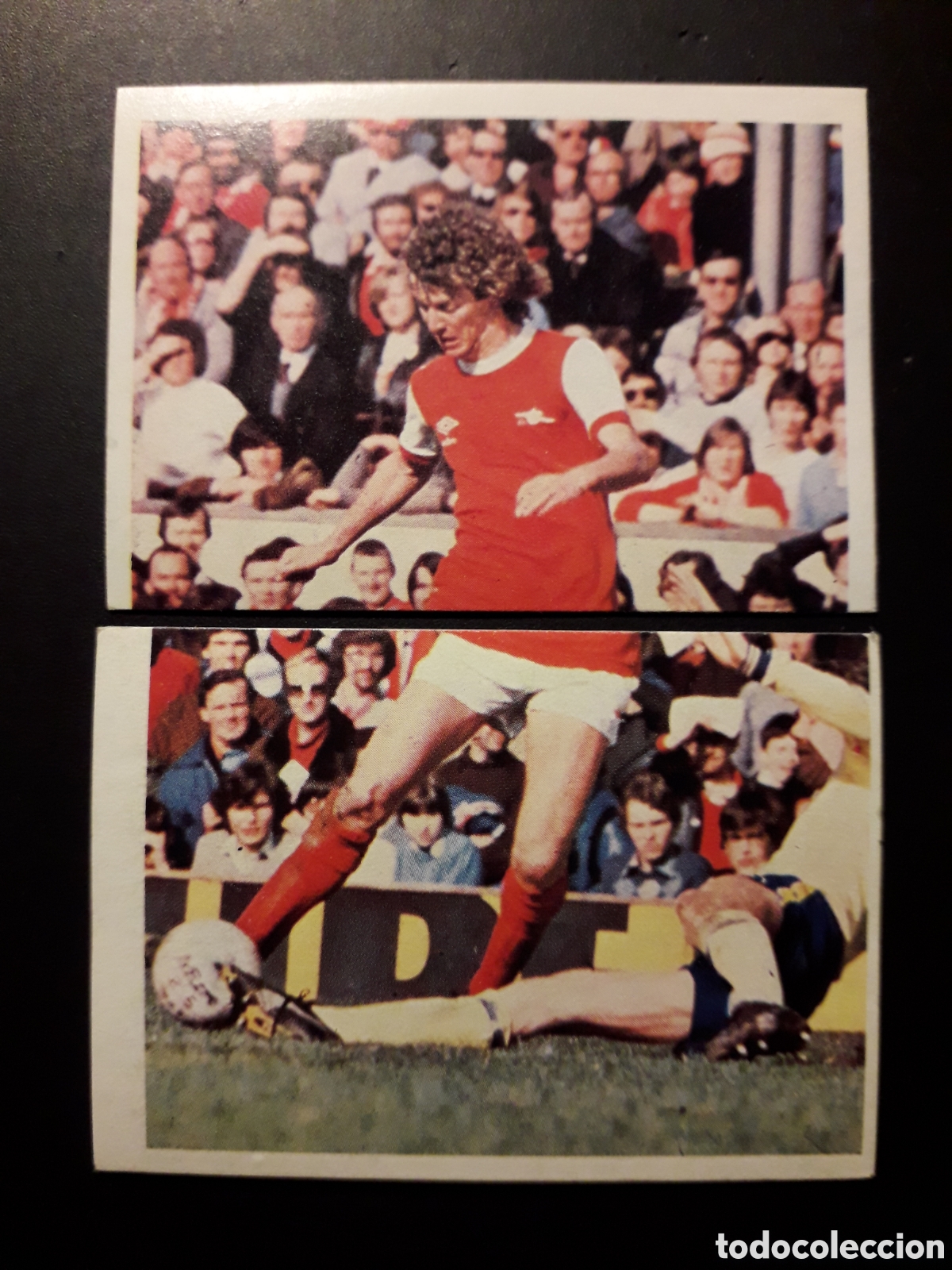 Fu&szlig;ball-Sticker: GRAHAM RIK FUTBOLISTAS EN ACCI&Oacute;N N&deg; 27 Y 28 ESTE 1980 1981 80 81 SIN PEGAR PEDIDO M&Iacute;NIMO 3&euro;