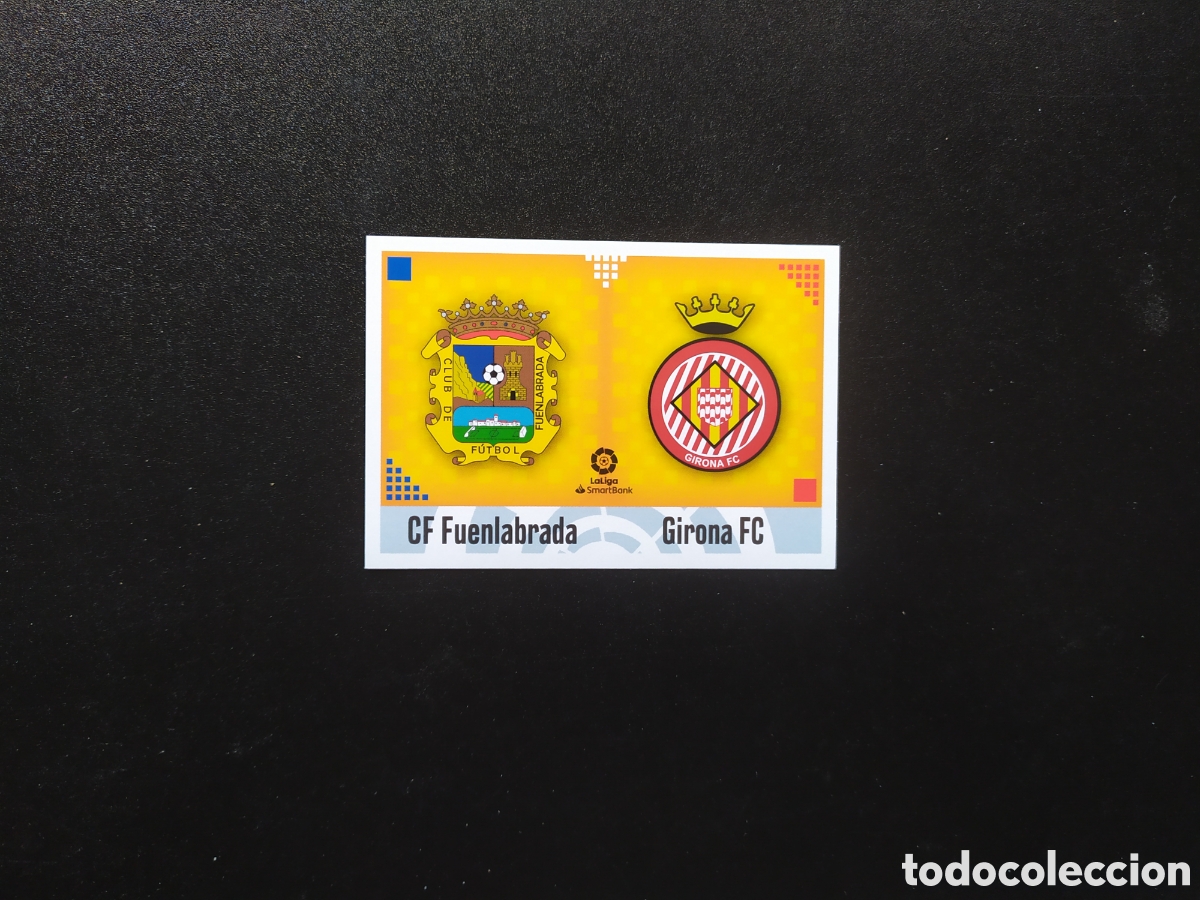 Cartes &agrave; collectionner de Football: Liga este 2020 2021 20 21 panini escudo smartbank n&deg; 4 Fuenlabrada Girona