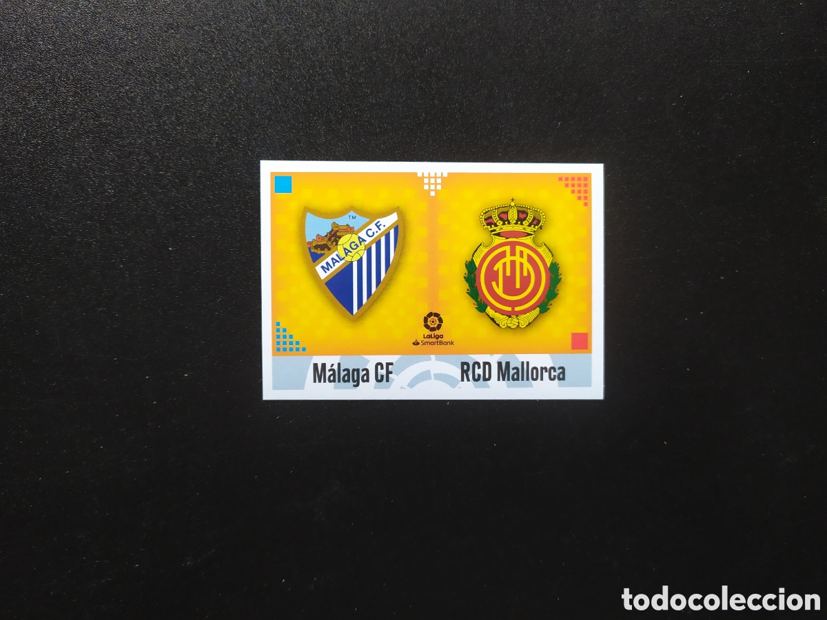 Cartes &agrave; collectionner de Football: Liga este 2020 2021 20 21 panini escudo smartbank n&deg; 7 Malaga Mallorca