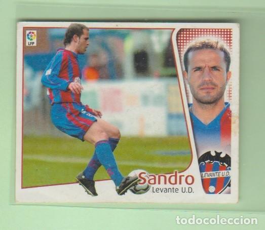 Cromos de f&uacute;tbol: EDICIONES ESTE 2004 2005 LEVANTE U.D SANDRO 04 05 - Foto 1