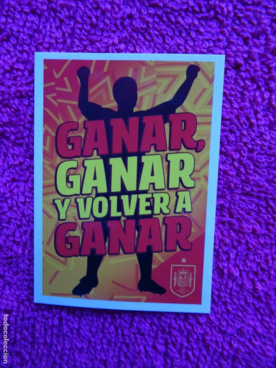 Cromos de f&uacute;tbol: los idolos de la roja 5 ganar ganar y volver a ganar supermercados carrefour 2022 panini