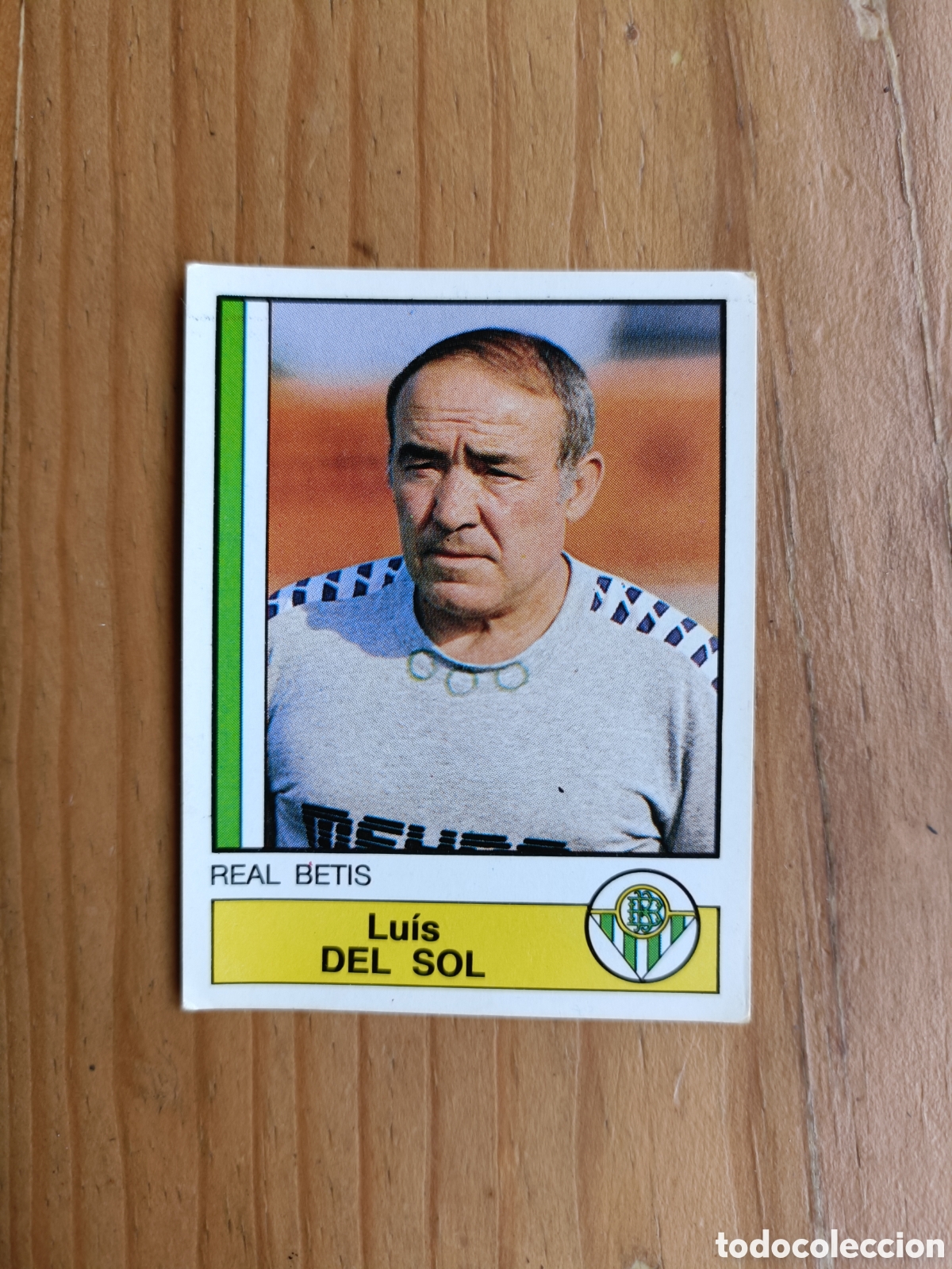 Cromos de F&uacute;tbol: Cromo Futbol 87 N&deg;59 Luis del Sol Real Betis Nuevo sin pegar