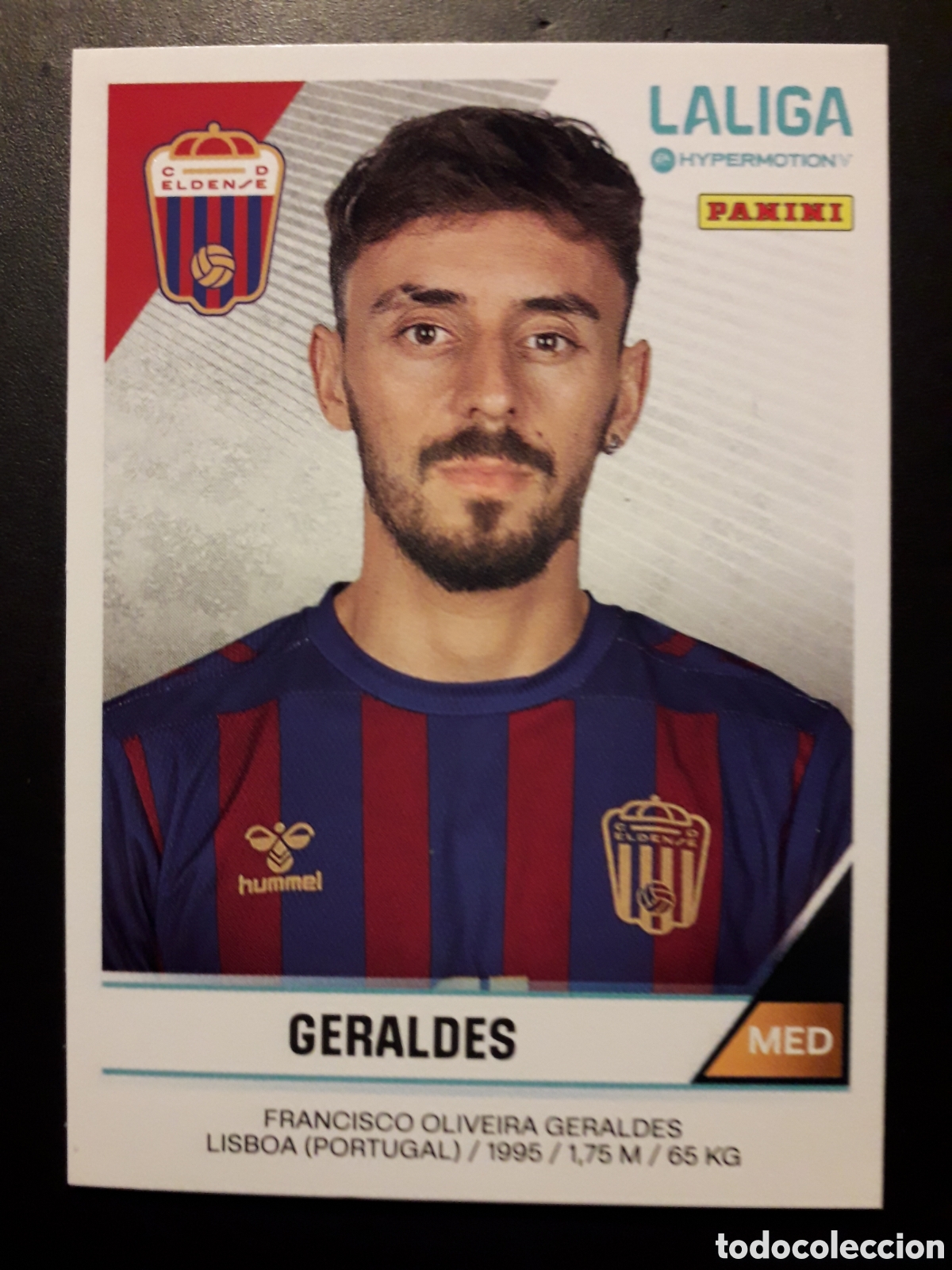 Fu&szlig;ball-Sticker: GERALDES ELDENSE N&deg; 206B LALIGA HYPERMOTION 24 25 2024 2025 PANINI SIN PEGAR PEDIDO M&Iacute;NIMO 3&euro;