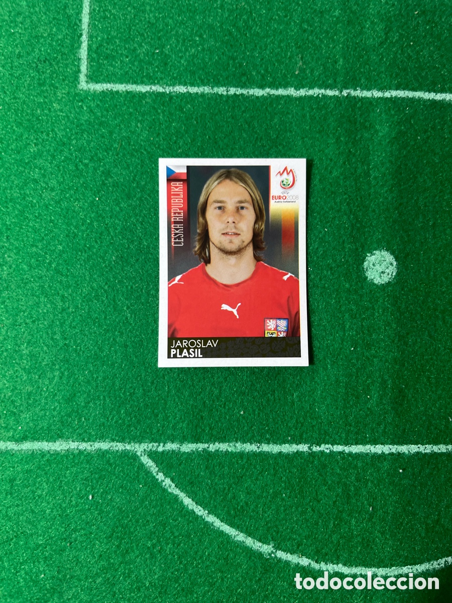 Figurine di Calcio: 89 JAROSLAV PLASIL REP&Uacute;BLICA CHECA EUROCOPA 2008 PANINI