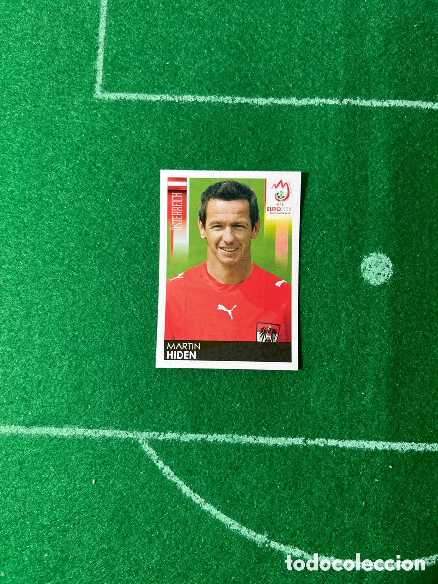 Fu&szlig;ball-Sticker: 160 MARTIN HIDEN AUSTRIA EUROCOPA 2008 PANINI