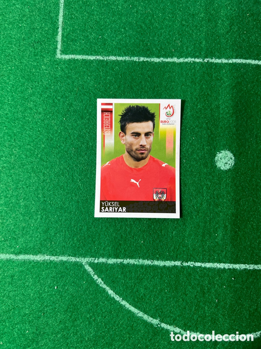 Fu&szlig;ball-Sticker: 166 Y&Uuml;RKSEL SARIYAR AUSTRIA EUROCOPA 2008 PANINI