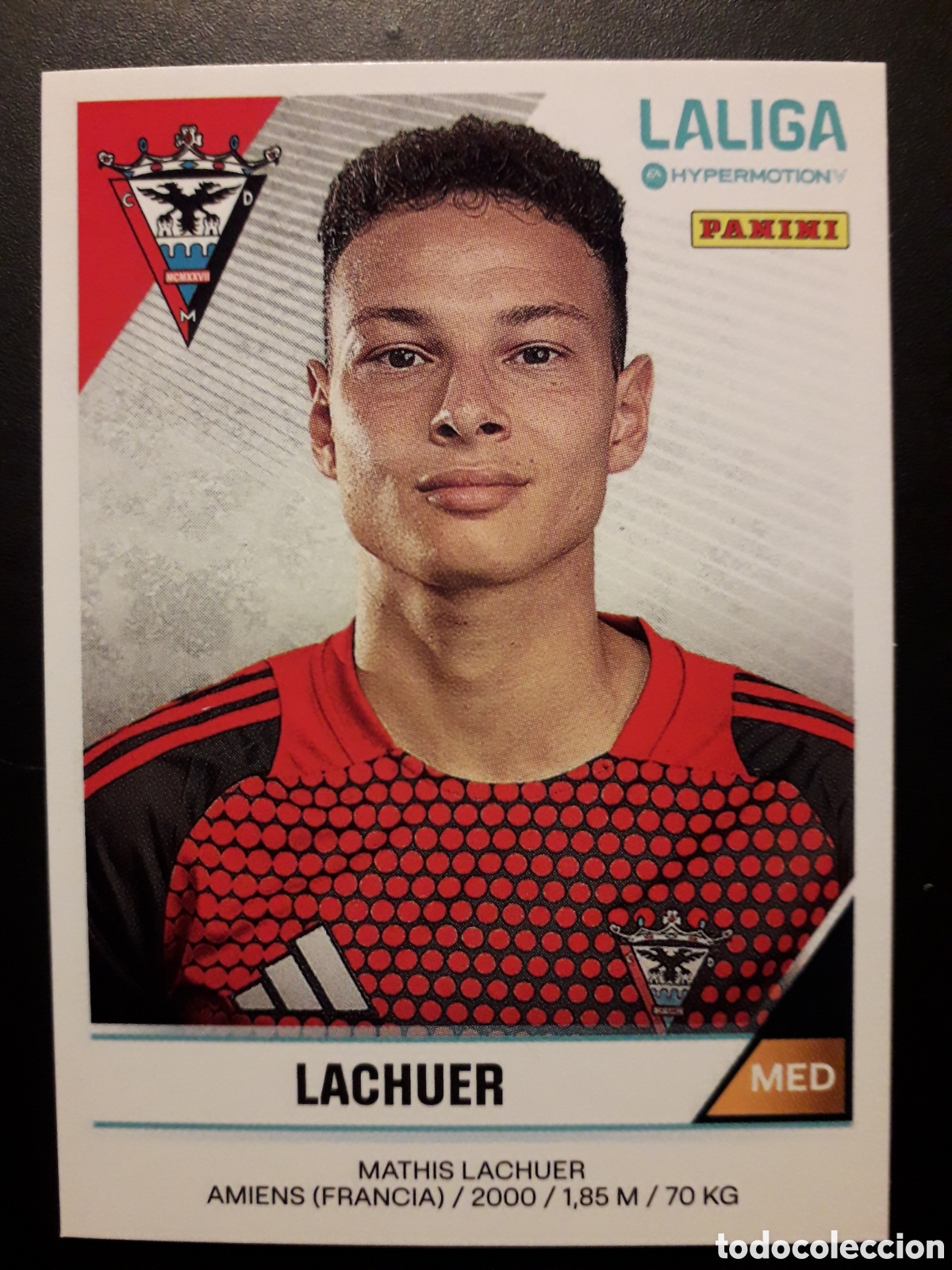 Fu&szlig;ball-Sticker: LACHUER MIRAND&Eacute;S N&deg; 317 LALIGA HYPERMOTION 24 25 2024 2025 PANINI SIN PEGAR PEDIDO M&Iacute;NIMO 3&euro;