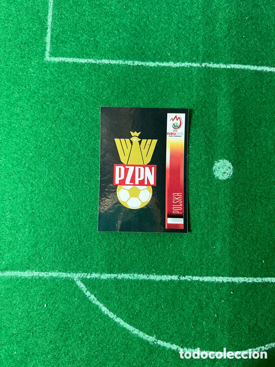 Fu&szlig;ball-Sticker: 233 POLONIA EUROCOPA 2008 PANINI ESCUDO