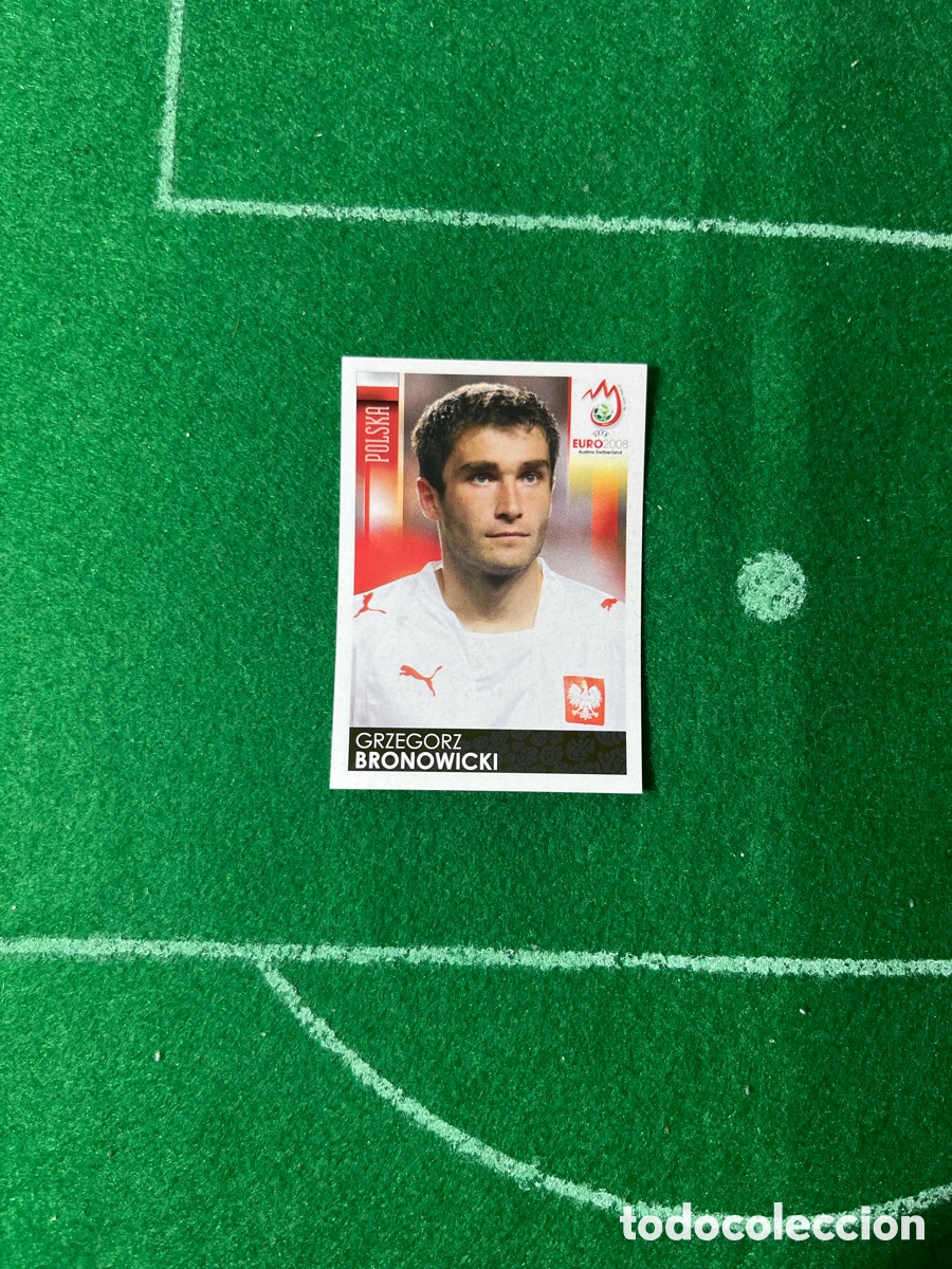 Fu&szlig;ball-Sticker: 244 GRZEGORZ BRONOWICKI POLONIA EUROCOPA 2008 PANINI