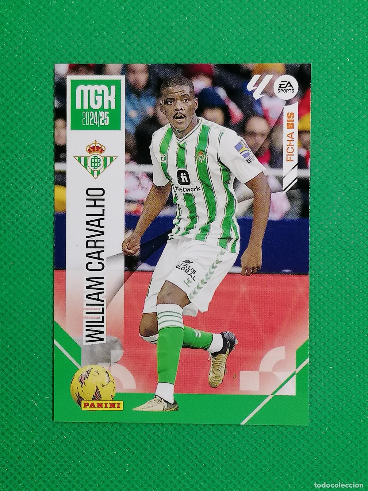 Cromos de Futebol: 103BIS 103 BIS WILLIAM CARVALHO BETIS 3 EDICION ⚽ PANINI LIGA MEGACRACKS 24 25 2024 2025 ⚽