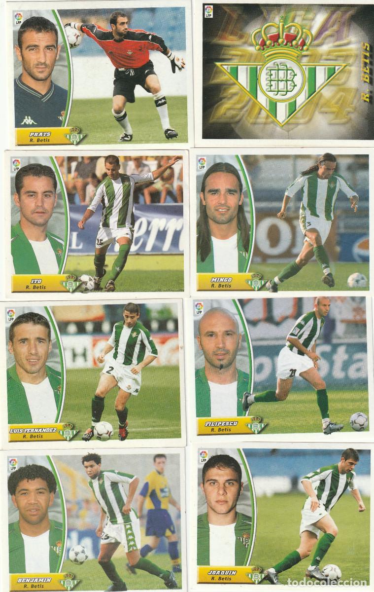 Cromos de F&uacute;tbol: 3684 - 8 CROMO NUEVOS LIGA ESTE 03 04 REAL BETIS