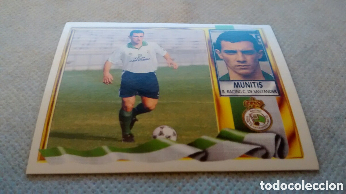Cromos de f&uacute;tbol: 95 96 1995 1996 EDICIONES ESTE MUNITIS, RACING - Foto 1