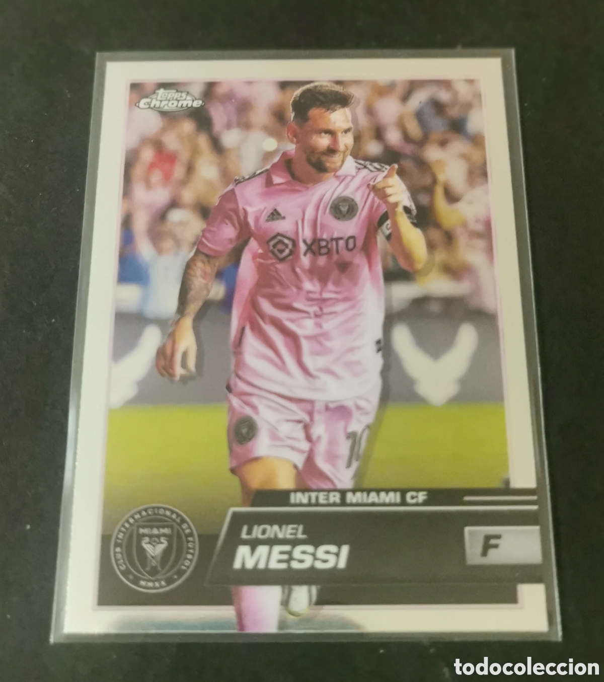 Cromos de f&uacute;tbol: Topps chrome inter miami -#58 Messi - Foto 1