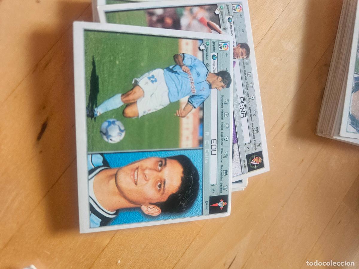 Cromos de f&uacute;tbol: edu celta este 2002 2001 01 02 sin pegar - Foto 1
