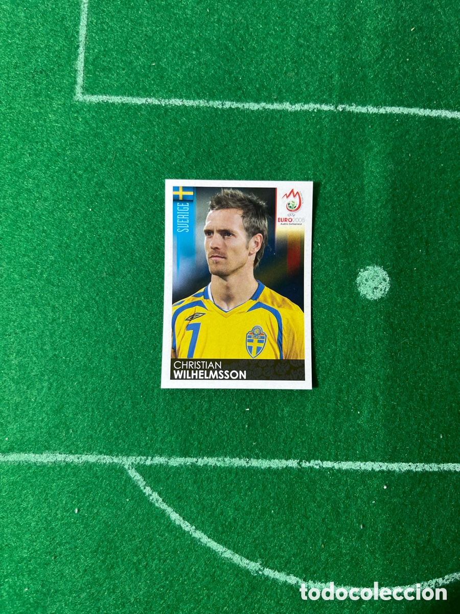 Fu&szlig;ball-Sticker: 400 CHRISTIAN WILHELMSSON SUECIA EUROCOPA 2008 PANINI