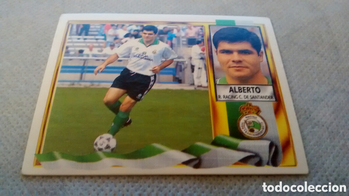 Cromos de f&uacute;tbol: 95 96 1995 1996 EDICIONES ESTE ALBERTO, RACING - Foto 1