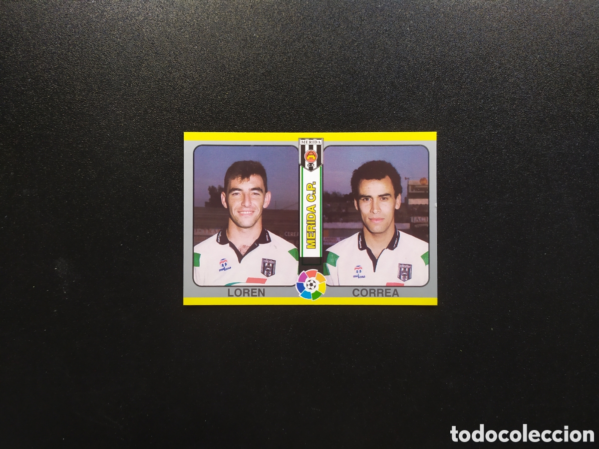 Football Stickers: Mundicromo futbol total 1994 1995 94 95 Loren Correa n&deg; 231 Merida