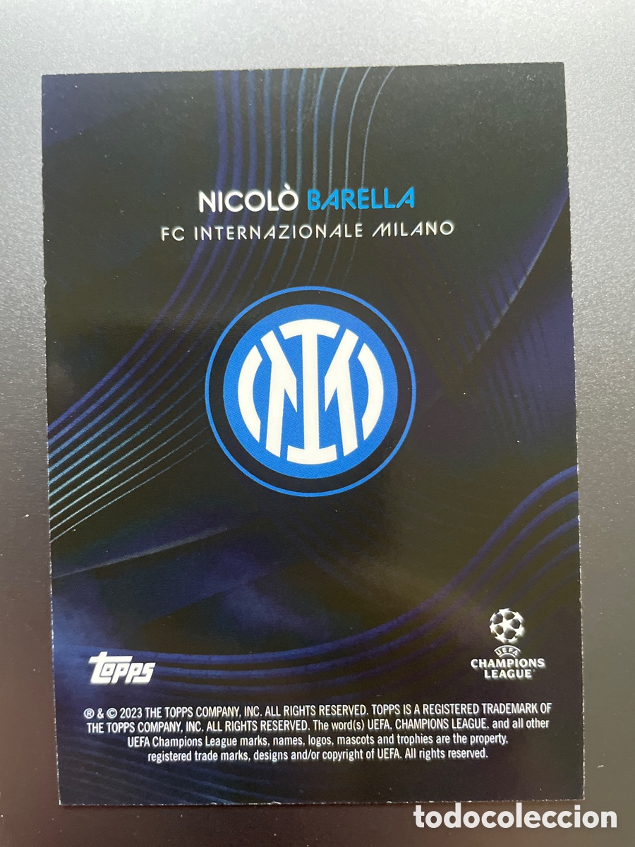 Cromos de f&uacute;tbol: Barella Topps Knockout 2022-23 Inter de Milan - Foto 2