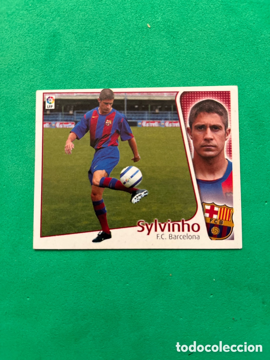 Cromos de f&uacute;tbol: SILVINHO FICHAJE 9 BARCELONA EDICIONES ESTE 04 05 2004 2005 NUEVO SIN PEGAR CROMO FUTBOL