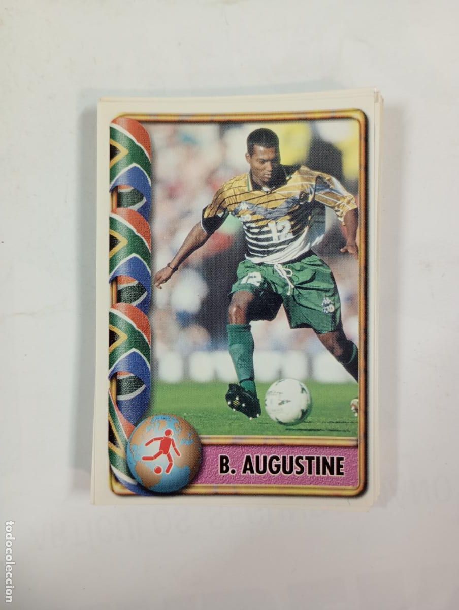 Figurine di Calcio: CROMO CAMPEONATO MUNDIAL FRANCIA 98' 1998. N&ordm; 471. B. AUGUSTINE. SUD&Aacute;FRICA. TDKP26W