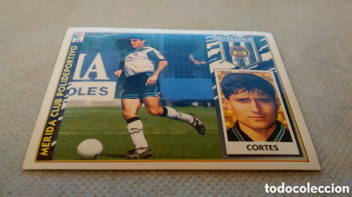 Cromos de f&uacute;tbol: 1997 1998 97 98 EDICIONES ESTE,CORTES, MERIDA, COLOCA - Foto 1