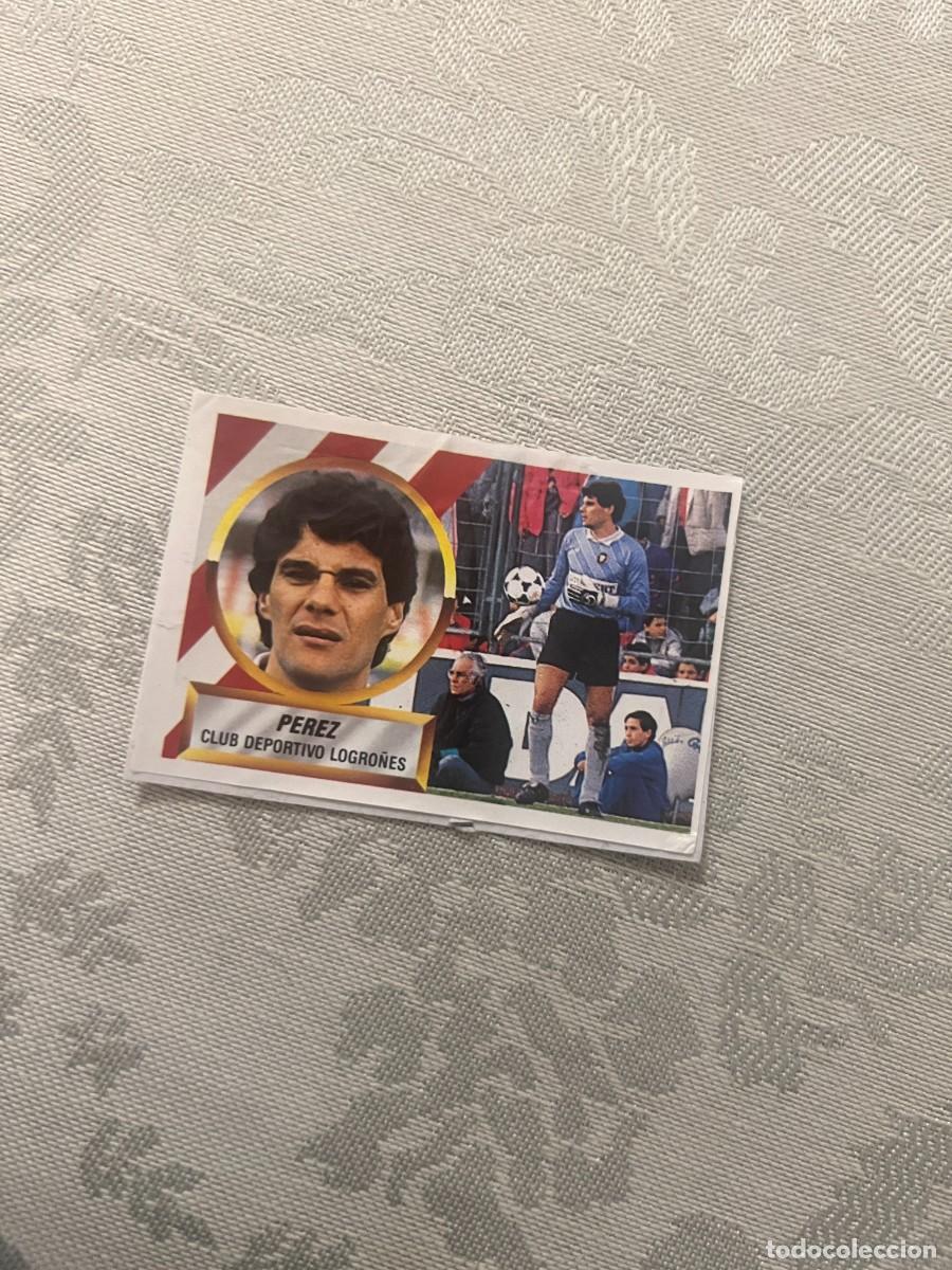 Cromos de f&uacute;tbol: PEREZ LOGRO&Ntilde;&Eacute;S ESTE 1988 1989 88 89 - Foto 1