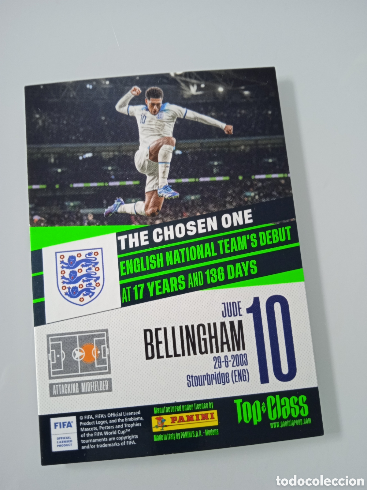 Cromos de f&uacute;tbol: Bellinghan top class Unbeatable - Foto 2