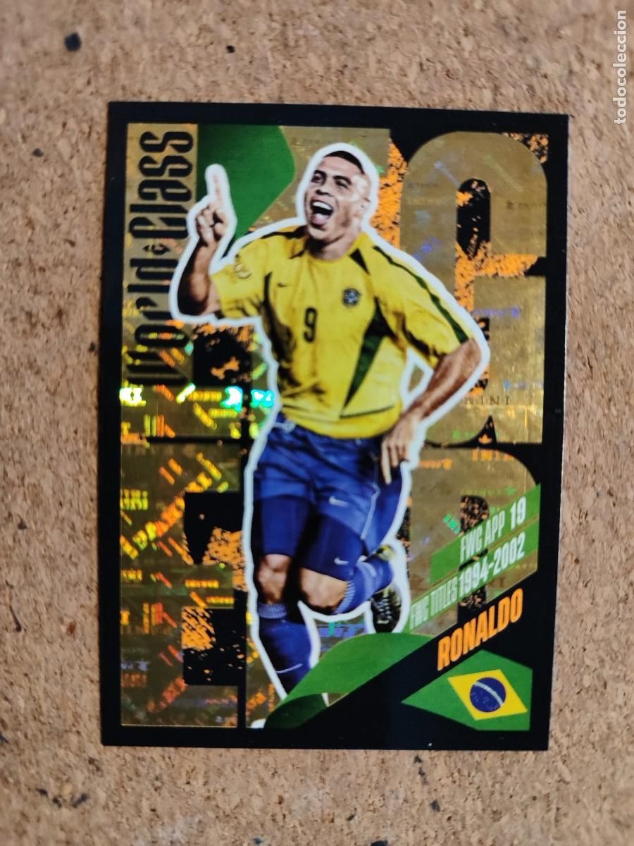 Cromos de f&uacute;tbol: WORLD CLASS 2024 STICKER LEGEND RONALDO BRASIL #368 PANINI THE GAME CHANGERS