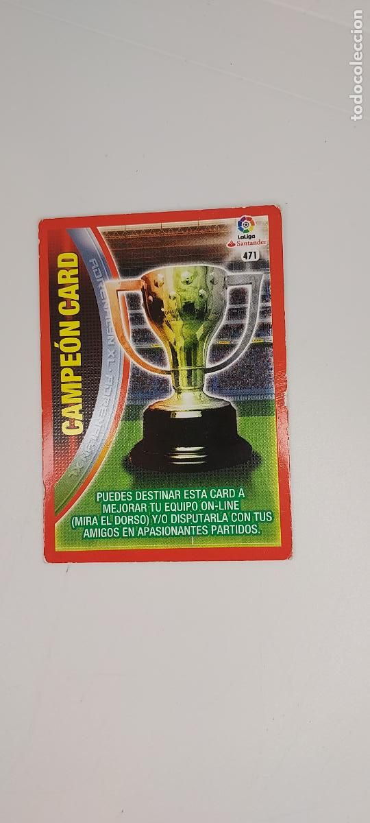 Figurine di Calcio: ADRENALYN PANINI 2016 17 CAMPEON CARD