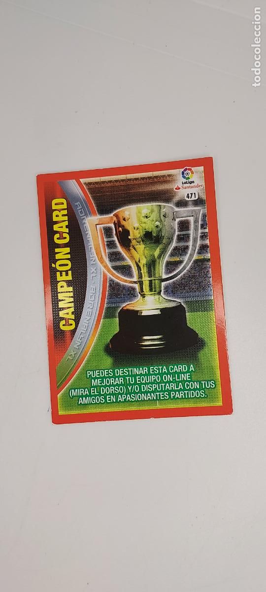 Figurine di Calcio: ADRENALYN PANINI 2016 17 CAMPEON CARD