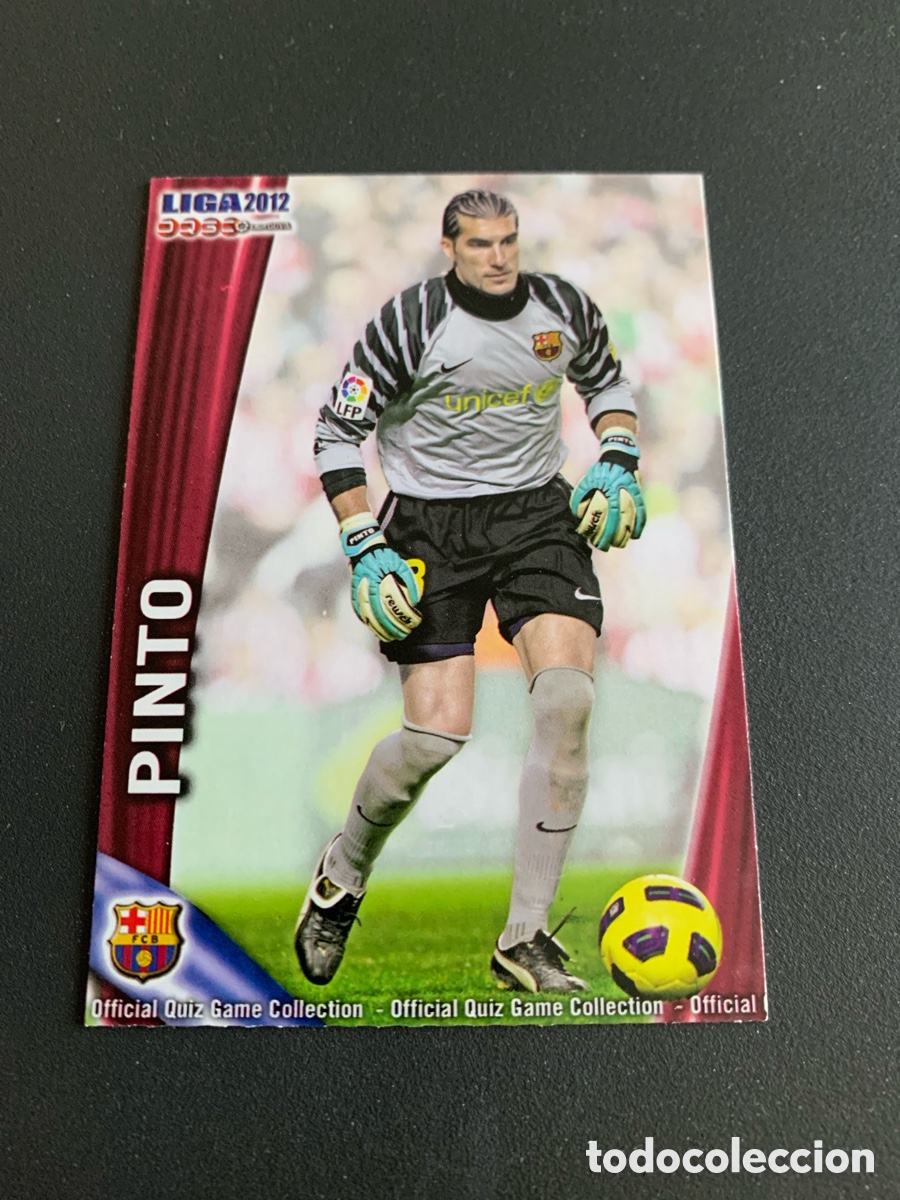 Cromos de f&uacute;tbol: Mundicromo 2012. ERROR. 006. PINTO - Foto 1