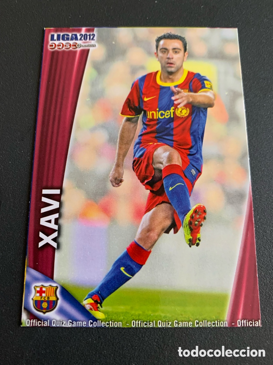 Cromos de f&uacute;tbol: Mundicromo 2012. 016. XAVI - Foto 1