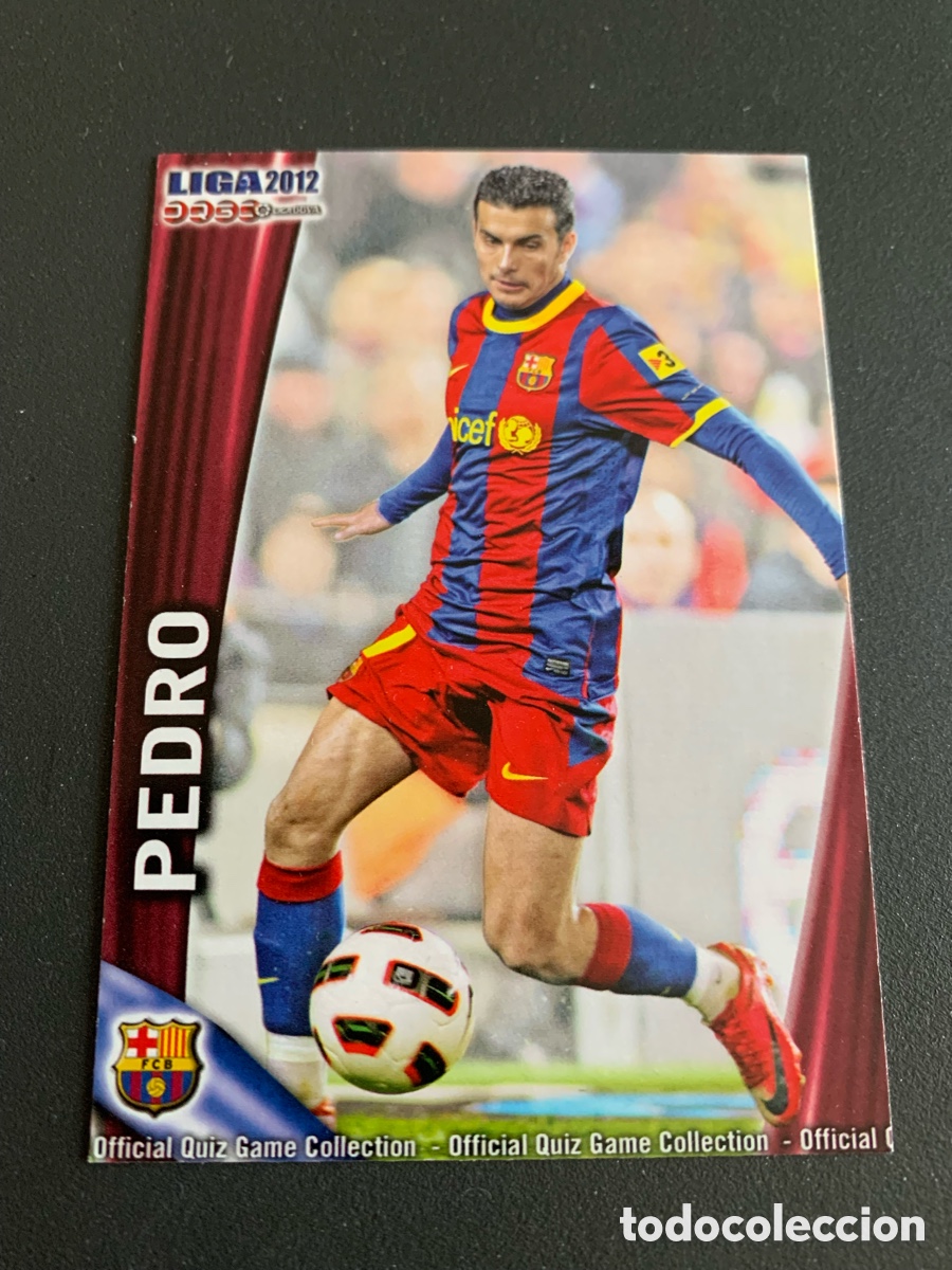 Cromos de f&uacute;tbol: Mundicromo 2012. 019. PEDRO - Foto 1