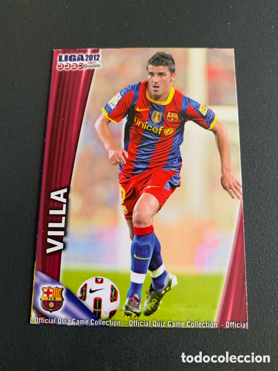 Cromos de f&uacute;tbol: Mundicromo 2012. 021. VILLA - Foto 1