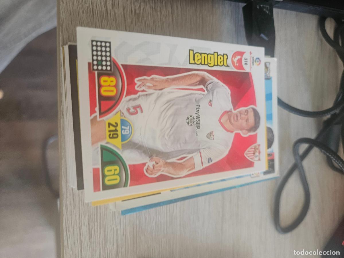 Fu&szlig;ball-Sticker: lenglet sevilla 310 adrenalyn 2017 2018 17 18 trading card