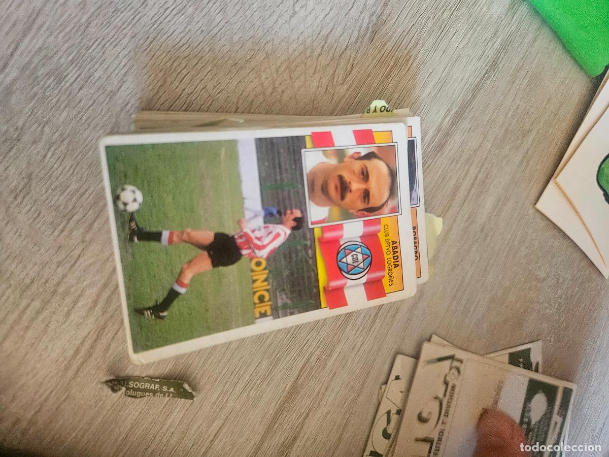 Football Stickers: abadia logro&ntilde;es este 1990 1991 90 91 despegado