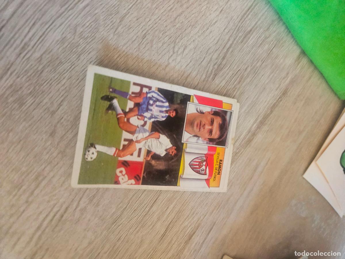 Fu&szlig;ball-Sticker: ramon sevilla este 1990 1991 90 91 despegado
